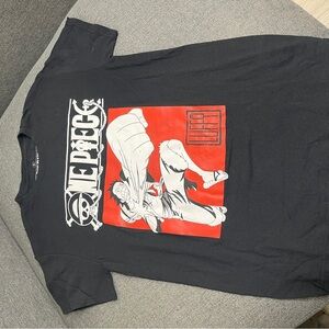 One Piece - Monkey D Luffy - Black Graphic T-Shirt